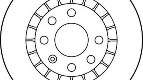 Disc frana DAEWOO CIELO limuzina TRW DF1625