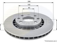 Disc frana DAEWOO ESPERO (KLEJ) (1991 - 1999) COMLINE ADC1007V piesa NOUA