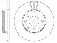 Disc frana DAEWOO LANOS limuzina (KLAT) (1997 - 2016) REMSA 6061.10 piesa NOUA