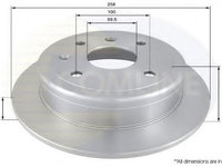 Disc frana DAEWOO NUBIRA Break (KLAJ) (1997 - 2016) COMLINE ADC1079 piesa NOUA