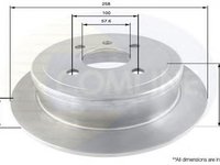 Disc frana DAEWOO NUBIRA KLAJ COMLINE ADC1014