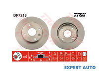 Disc frana Daewoo NUBIRA limuzina (KLAJ) 1997-2016 #2 0986479328