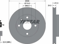 Disc frana DAEWOO NUBIRA sedan KLAN Producator TEXTAR 92133600