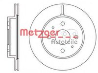 Disc frana DAIHATSU YRV combi (M2), DAIHATSU COPEN, DAIHATSU BOON (M3_) - METZGER 61190.10