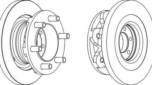 Disc frana DAILY (FATA) - PRODUS NOU