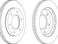 Disc frana DDF1384 FERODO pentru Mitsubishi Montero Mitsubishi Pajero Mitsubishi Pajeroshogun Mitsubishi Shogun