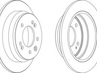 Disc frana DDF1618 FERODO pentru Kia Cee d Hyundai Avante Hyundai Elantra Kia Pro cee d Kia Sportage Hyundai Ix35 Hyundai Tucson Hyundai I30