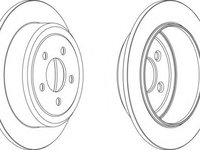 Disc frana DDF1760 FERODO