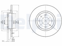 Disc frana DELPHI BG2411