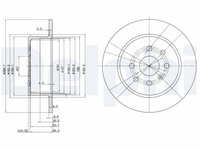 Disc frana DELPHI BG3141