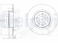 Disc frana DELPHI BG3857