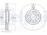 Disc frana DELPHI BG3951