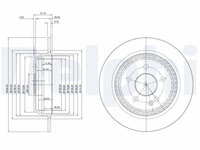 Disc frana DELPHI BG3969