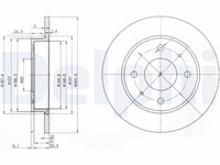 Disc frana DELPHI BG3971