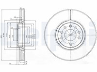 Disc frana DELPHI BG3973