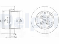 Disc frana DELPHI BG3974