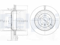 Disc frana DELPHI BG4030