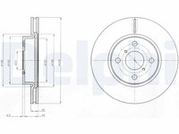 Disc frana DELPHI BG4116