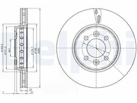 Disc frana DELPHI BG4536C