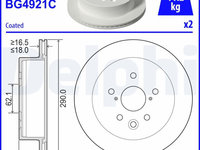 Disc frana DELPHI BG4921C