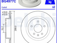 Disc frana DELPHI BG4977C