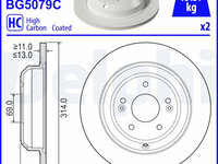 Disc frana DELPHI BG5079C