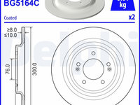 Disc frana DELPHI BG5164C