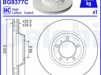 Disc frana DELPHI BG9377C