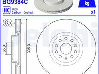 Disc frana DELPHI BG9384C