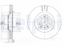 Disc frana DELPHI BG9844