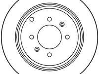 Disc frana DF2781 TRW pentru Peugeot 406