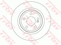 Disc frana DF6634 TRW pentru Mercedes-benz B-class Mercedes-benz Cla Mercedes-benz Gla-class Mercedes-benz A-class