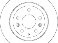 Disc frana DF6807 TRW pentru Mazda Cx-3