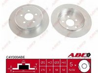 Disc frana DODGE NEON ABE C4Y000ABE