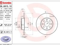 Disc frana DODGE NITRO FTE BS7769