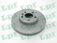 Disc frana F1004V LPR pentru Vw Eurovan Vw Transporter Vw Sharan Ford Galaxy Seat Alhambra