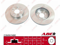 Disc frana fata ABE C3M067ABE Mercedes Vito W639 2.2 2003 - 2009