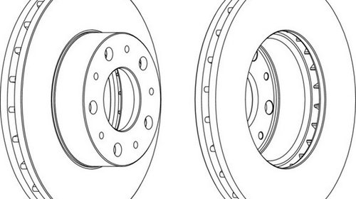 Disc frana fata BOXER, JUMPER, DUCATO dupa an