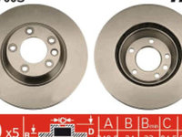 Disc frana Fata Dreapta AUDI Q7, PORSCHE CAYENNE, PANAMERA, VW TOUAREG 2.5D-6.0D 09.02-