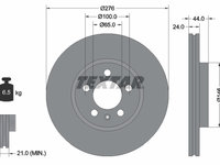 DISC FRANA Fata Dreapta/Stanga AUDI A1 City Carver (GBH) TEXTAR 92313703 2019