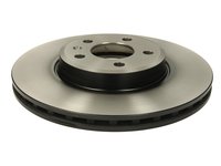 DISC FRANA Fata Dreapta/Stanga AUDI A4 B9 (8W2, 8WC) TRW MOTO DF4866S 2015 2016 2017 2018 2019