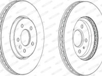 Disc frana Fata Dreapta/Stanga BUICK CASCADA, CHEVROLET MALIBU, OPEL ASTRA J, ASTRA J GTC, CASCADA, ZAFIRA C 1.3D-2.0 d 09.09-