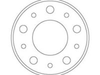 Disc frana Fata Dreapta/Stanga CITROEN JUMPER, FIAT DUCATO 1.9-2.8D 02.94-