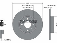 DISC FRANA Fata Dreapta/Stanga FIAT MAREA Weekend (185_) TEXTAR 92236703 1996 1997 1998 1999 2000 2001 2002