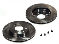 DISC FRANA Fata Dreapta/Stanga RENAULT 21 Estate (K48_) FERODO DDF158 1986 1987 1988 1989 1990 1991 1992 1993 1994