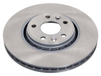 DISC FRANA Fata Dreapta/Stanga RENAULT LAGUNA III Grandtour (KT0/1) FEBI FE43949 2007 2008 2009 2010 2011 2012 2013 2014 2015