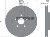 Disc frana Fata Dreapta/Stanga TOYOTA C-HR, COROLLA 1.2/1.8H/2.0H 10.16-