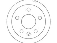 Disc frana Fata Dreapta/Stanga VOLVO S60 III, S90 II, V60 II, V90 II, XC40, XC60 II, XC90 II 1.5-2.0H 09.14-