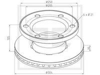 Disc frana FATA MIDLINER -PRODUS NOU