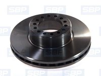 Disc frana fata r377mm pt iveco eurocargo